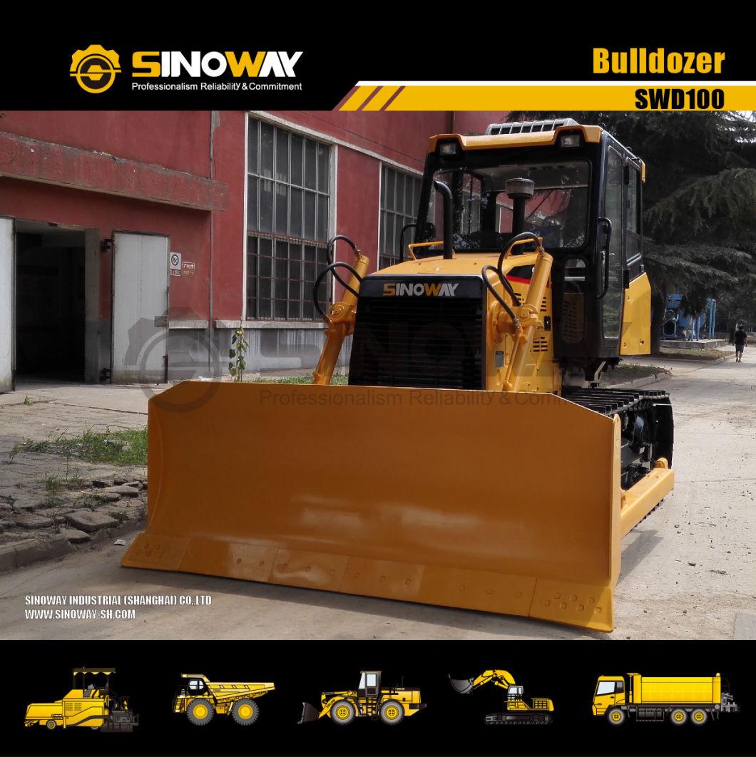 Swamp Bulldozers Wetland Mini Dozer with 100 HP Power