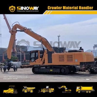 Material Handling Equipment 60 Ton Grab Excavator for Power Plant