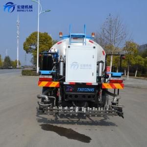 Bitumen Paver Asphalt Distributor Trailer with Conducting Oil Heating System