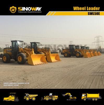 Front End Shovel Loader Sinoway Wheel Mini Loader