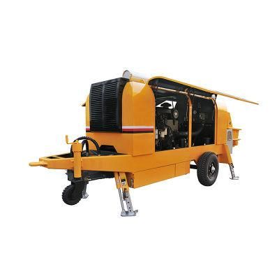 Liugong Brand Hbt6013132e Hydraul Trailer Mount Trailer Concrete Pump