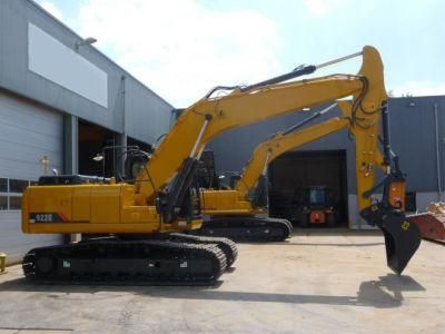 Chinese Hydraulic 22 Ton Crawler Excavator Clg922e with Long Arm