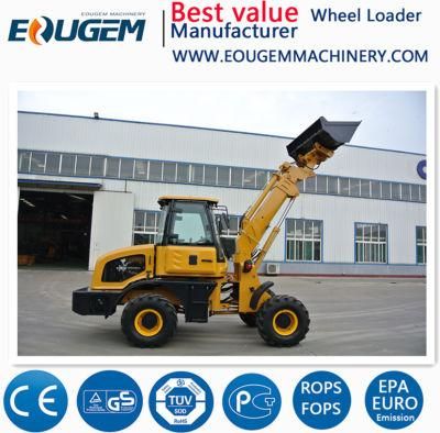 2018 Ce Telescopic Mini Loader with Euroiii Engine