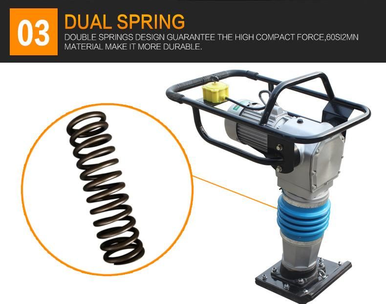 Vibrating Plate Compactor Tamping Rammer / Tamping Rammer with Honda Gx100