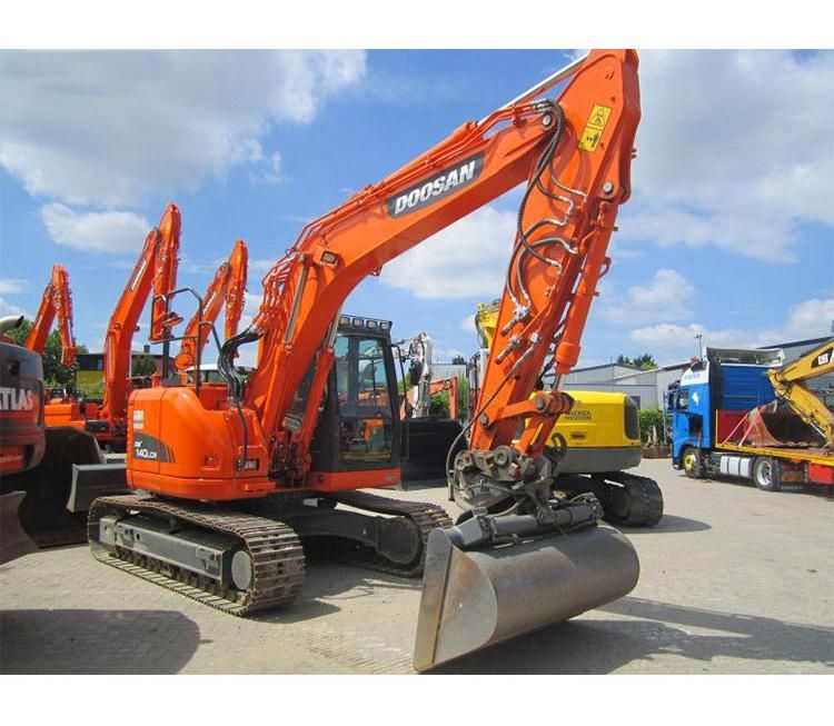 Second-Hand Doosan Diggers Excavators Used Crawler Excavator Construction Machines for Sale