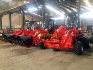 China CE Certificated Articulated 1.2 Ton Mini Loader for Sale to Europe