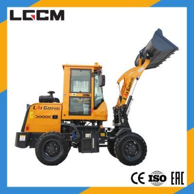 Lgcm CE Certificated Mini Bucket Loader 600kg Wheel Loaders