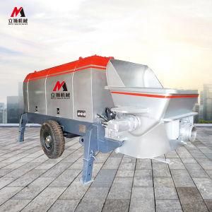 Chinese Factory Trailer Concrete 80m3/H Hydraulic Cement Pump with Good Price