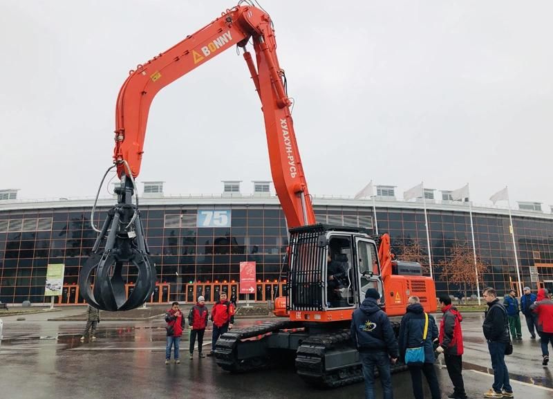 China Bonny Wzy32-8c 32 Ton Crawler Hydraulic Material Handler with Hydraulic Shears