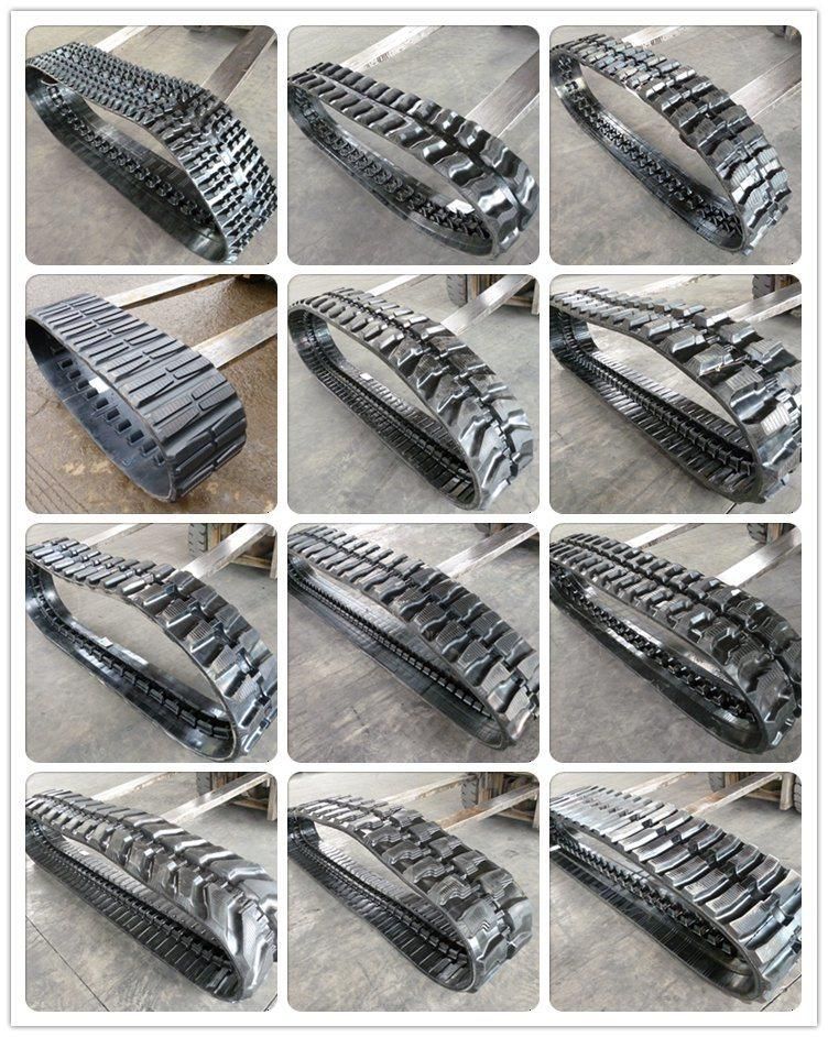 Rubber Track 300X52.5X84W for Excavator Drilling Rig Crane Undercarriage Parts