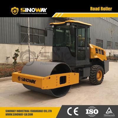 Sinomach Small Road Roller 6 Ton Mini Vibratory Roller for Indonesia