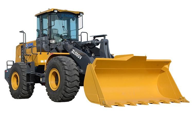 XCMG 5 Tons Front End Wheel Loader Zl50gv with Pilot Control for Sale