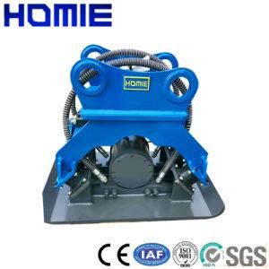 Excavators Equipted Hydraulic Vibration Plate Soil Compactor