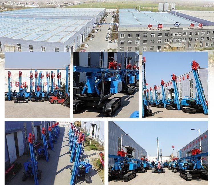 3m Pile Length 360 Rotation Angle Frame Driver Solar Pile Driver for Solar Project