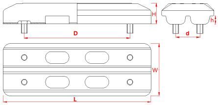 260bk Rubber Pads for Undercarriage Parts