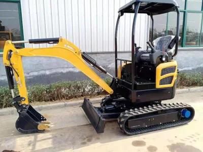 China Supplier 2000kg Medium Crawler Excavator Mini 2ton Diggers for Garden Using