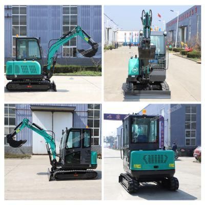 China Supply Small Projects 3ton Simple Design Crawler Excavator for Good Price