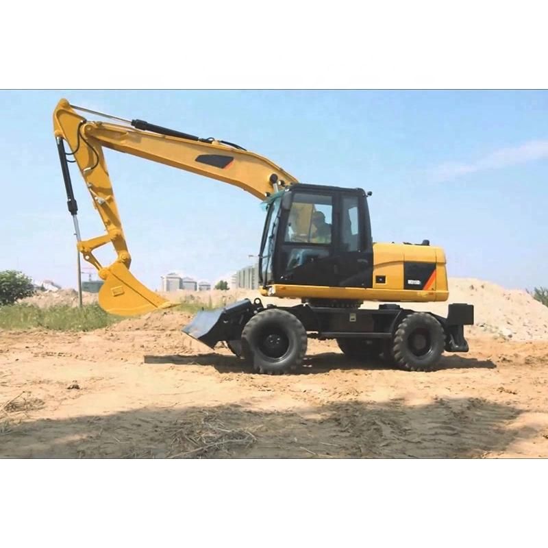 15 Ton Used Second Hand Wheeled Wheel Hydraulic Wheel Excavator Cat M315 Medium Size Construction Machinery Earth Moving Original Excavators Excavadora Usada
