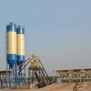 Hzs75 Stationary Concrete Mixer Plant with Js1500 Concrete Mixer