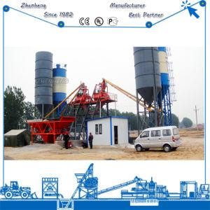 Excellent Performance Construction Project Hopper Type Hzs75 Quick Concrete Batching Plant