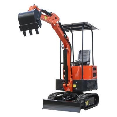 Fuel Saving Small Excavator Rubber Tie Mini Excavator 1 Ton Prices