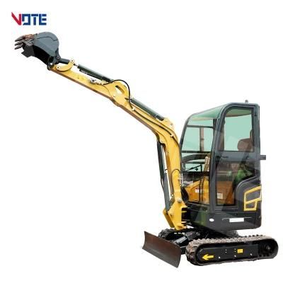 China EPA Euro 5 Excavators 1 Ton 2 Ton 3 Ton Mini Excavator