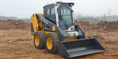 375A 0.45m3 Liugong Mini Skid Steer Loader in Uganda