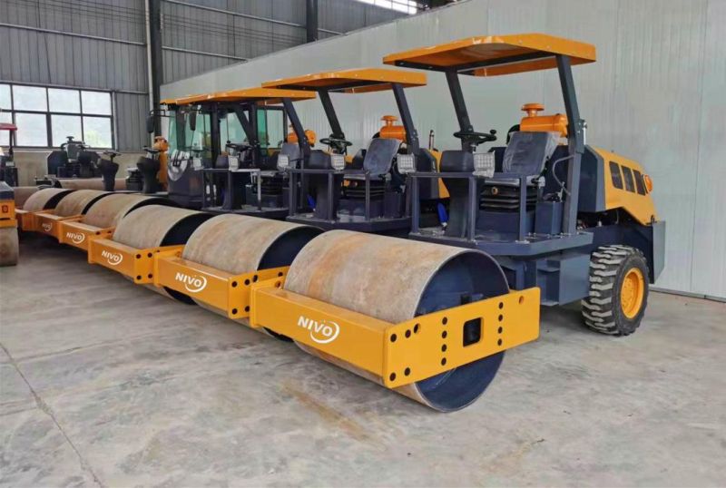 Nivo Ynv06 6 Ton Mini Road Roller New Single Steel Drum Roller Compactor for Philippines