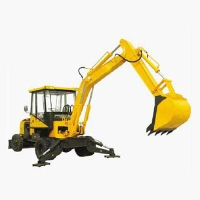 Dongfeng Mini Wheel Excavator Dfm-45c