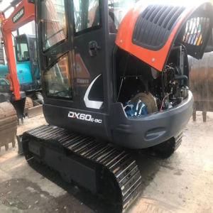 Mini Hydraulic Second Hand Excavator Doosan60/ Mining Used Crawler Excavator Dx60