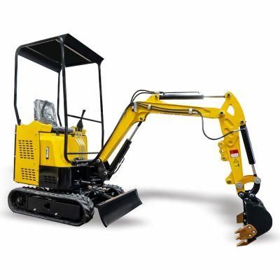 1.5 Ton Mini Tractor with Front Loading and Backhoe Digger