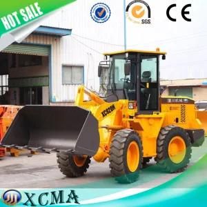 Xcma Rate Load 2 Ton Mini Wheel Loader for Road Construction