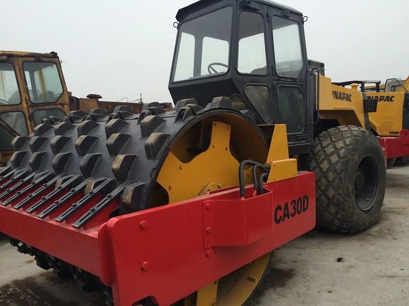 Road Work Compacting Machine Good Condition Construction Machine 12 T 14t 16t 18t 20t Low Price Single Drum Dynapac Ca25 Ca251 Ca30 Ca30d Used Road Roller