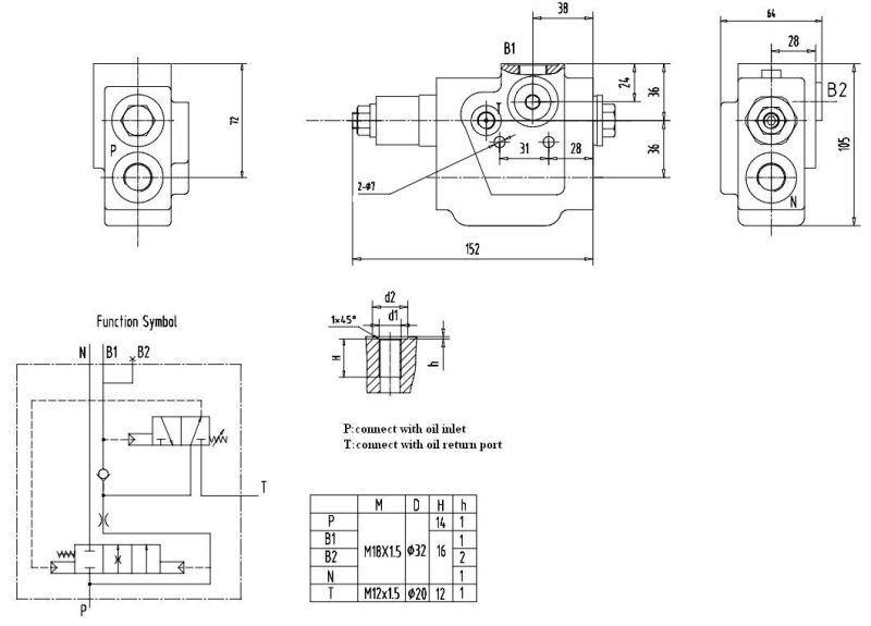 High Quality Small Brake System Prefill Valve