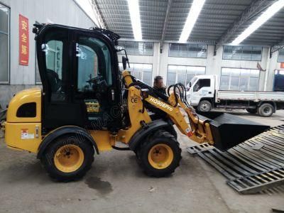 New Designed Strong Mini Loader (HQ908PRO) with Disc Brake System