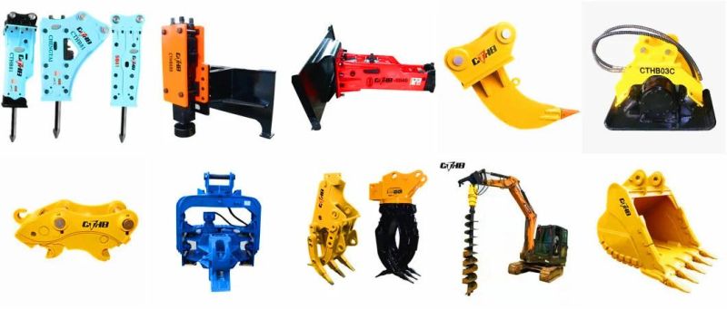 Hydraulic Breakers Excavator Hydraulic Rock Breaker Hammer for Sale