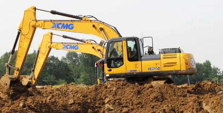 XCMG 21 Ton Excavator RC Xe215D Brand New Crawler Excavator