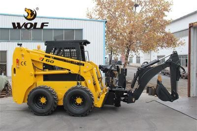 Wolf Mini Skid Steer Loader with Diesel Engine EPA Approval