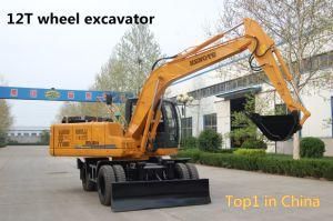 12t Wheel Excavator Top 1 in China Brand Wheel Excavator