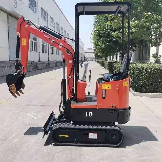 Factory Directly Sale Various Widely Used Long Boom Hydraulic Mini Excavator 1.0 Ton Small Excavator
