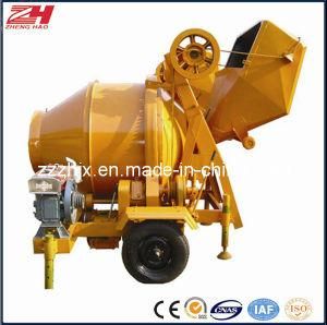 Jzr 350 Wire Rope Lifting Portable Diesel Concrete Mixer