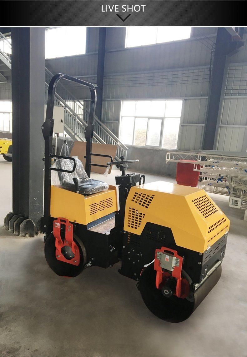 Vibratory Roller Price 1 Ton Asphalt Compactor Vibratory Mini Road Roller