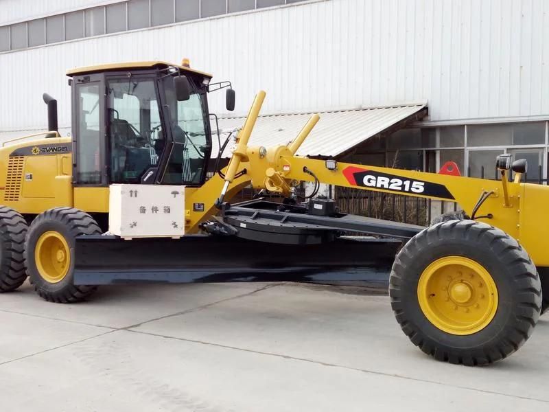 215HP Motor Grader Gr215 Motor Grader Rear Ripper and Blade for Sale