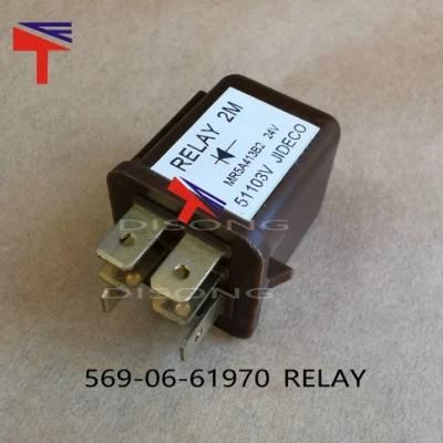 Good Quality of Engine Part S6d114 Excavator Relay Assy 569-06-61970