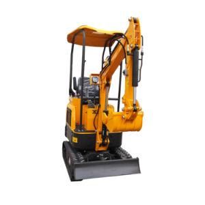 Rhinoceros Xn12 Tri-Cylinder Diesel Oil Engine Hydraulic Mini Amphibious Excavator with Factory Price