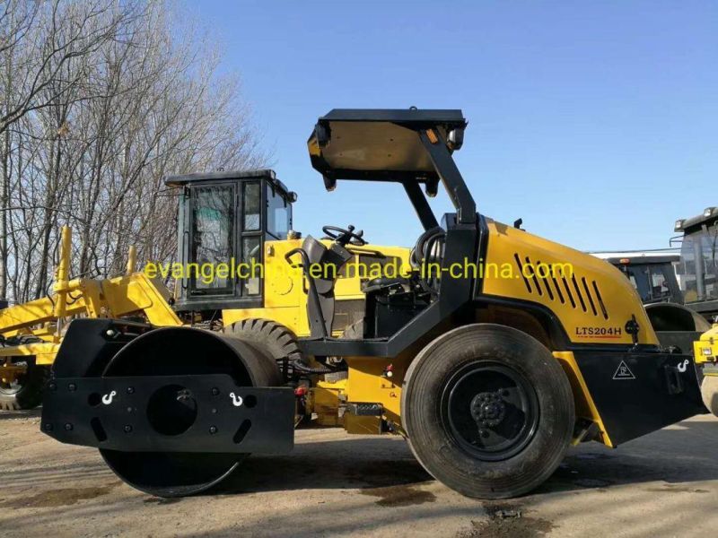 Lutong Small 4ton Full Hydraulic Single Drum Road Roller Lts204h