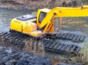 River Dredging Amphibious Excavator Suitable for 1.2m