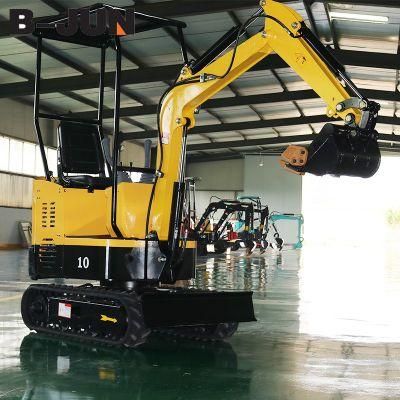 1000kg Mini Excavator Hydraulic 1 Ton Small Digger Sale for America