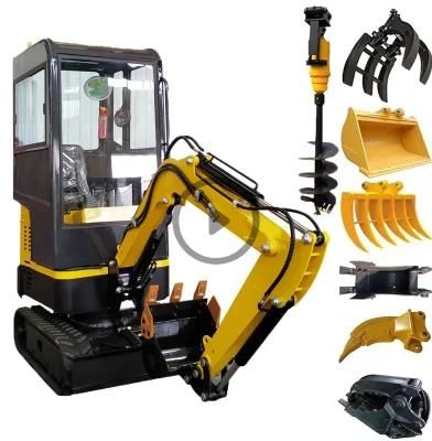 CE Certification 10 1ton with Closed Cabin Excavator /Digger