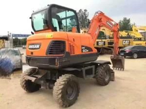 Used/Second Hand China Top Brand Wheel Excavator Dx60